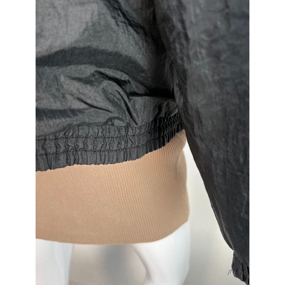 Casual Club Vintage Retro Windbreaker  M Black   Nylon - Picture 10 of 16